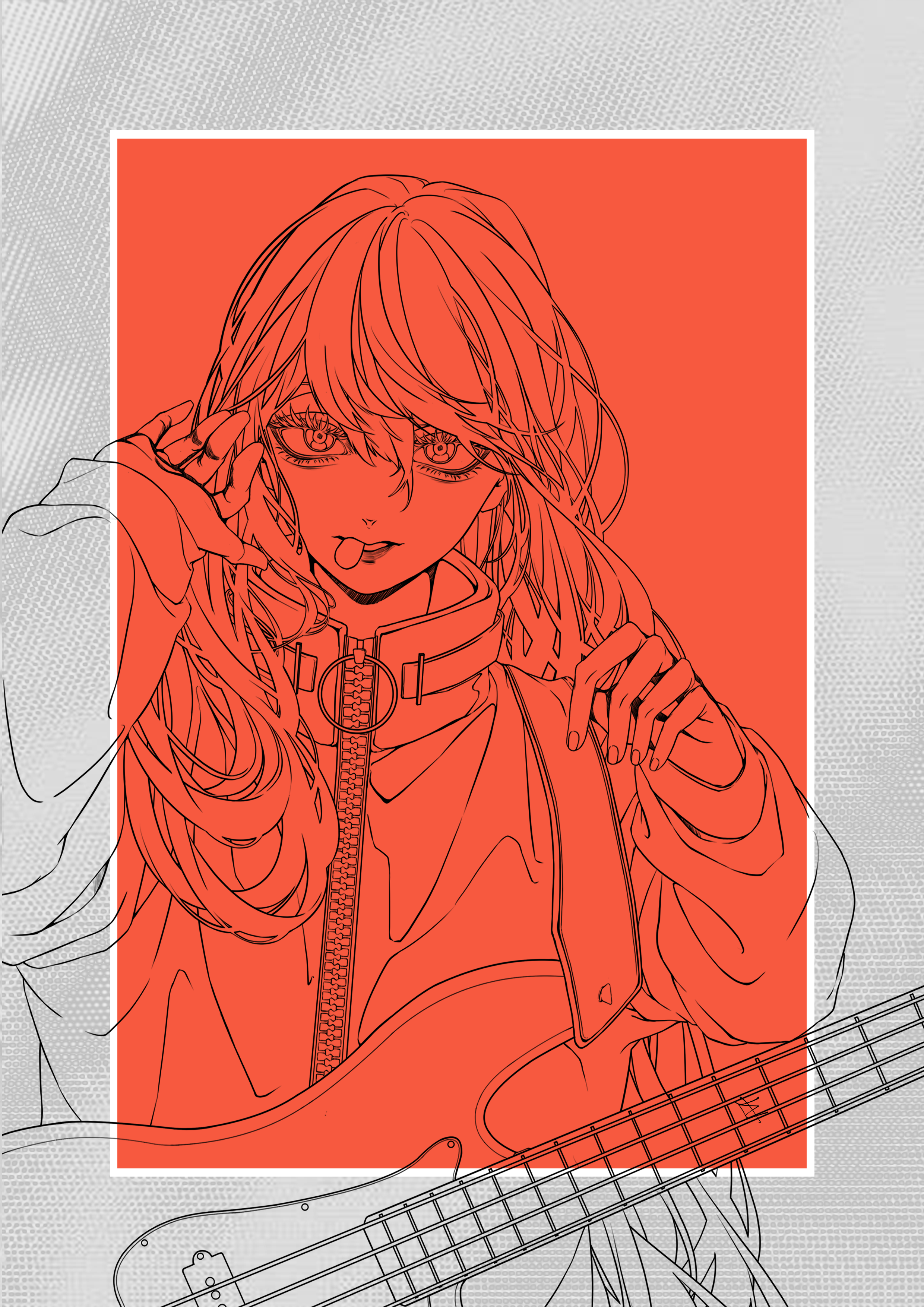 フライヤー背景